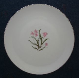 GrantCrest pink orchid 10¼ dinner plate Grant Crest Japan fine china