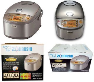 ZOJIRUSHI NP HTC10 Induction PRESSURE Rice Cooker 5 Cup NEW