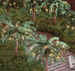 Palm Tree Walkway lights~Path lights~Palm Tree Christmas lights 