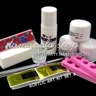 acrylic nail kit in Acrylic Nails & Tips