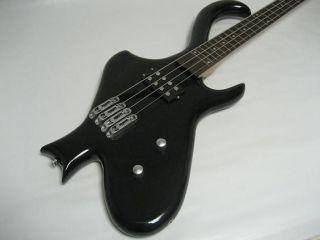Custom made 4 String Electric Bass Guitar, Black, Brand New