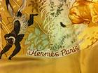 Hermes Authentic Africa Collection 100% Silk Scarf 35