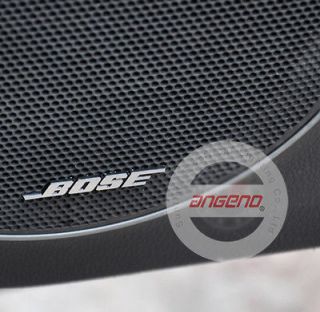 4Pcs/Set Cruze Car Modification BOSE Audio Speaker Aluminum Decorative 