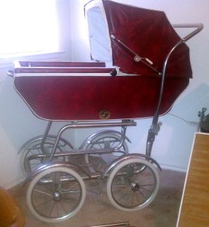 Vintage Baby Carriage / Buggy / Stroller by Wonda Chair Full Size 