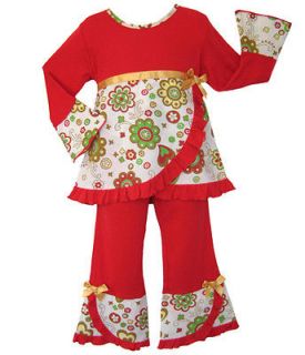 Baby Girls 12 18 mo AnnLoren Boutique Holiday Clothing Christmas pants 