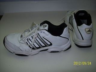 Mens Adidas Adiprene sneakers, size 12 med, White/silver/B​lack