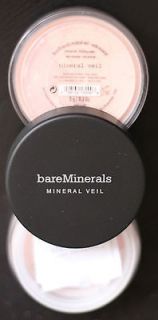 Bare Escentuals Bare Minerals MINERAL VEIL Face Powder 9g XL New Click 