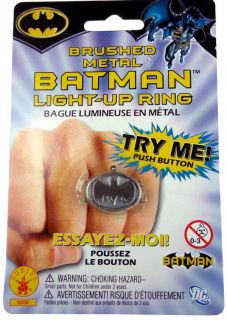 Batman Ring   Authentic Batman Costume Accessories