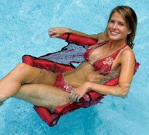 Swimline 9043 Swimming Pool Sling Chair Lounge For Resort Pond Lake