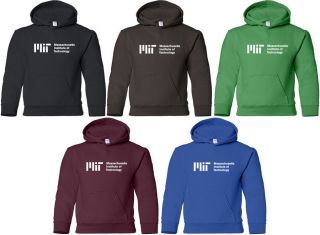 MIT Hooded Sweatshirt UNIVERSITY Hoodie SCIENCE MATH GEEK 80s HOODY