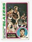 1978 79 Bill Walton All Star Topps Basketball Trading Card #1