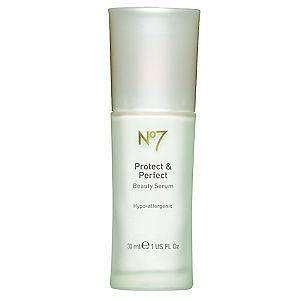   NO 7 BOOTS PROTECT & PERFECT INTENSE BEAUTY SERUM 3 x 30ml TUBES BOXED