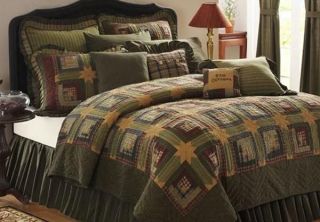   Queen Primitive Lodge Country Bedding 15% OFF 4   5 PC SETS U PICK