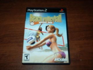 Summer Heat Beach Volleyball PlayStation 2 PS2 COMPLETE