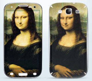 Mona Lisa Samsung Galaxy S3 Decal Skin Cover