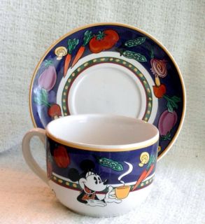 Disney Mickey Mouse Oversized Cup and Saucer Set