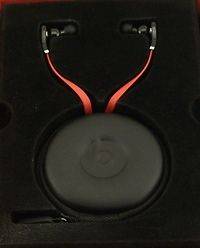 Beats by Dr. Dre Tour with Control Talk In Ear Headphone Black/Red