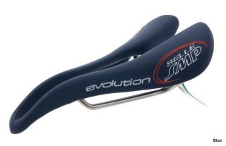 Selle SMP 2012 Evolution Bicycle Saddle Seat   Blue . . . Made in 
