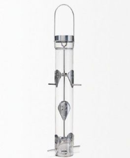 DROLL YANKEES TH 3RP SEED 6 Port FINCH Tubular FEEDER With RING PULL 