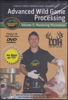 Advanced Wild Game Processing Mastering Marination Vol 5 ~ Outdoor 