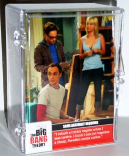 The Big Bang Theory SEASON 1&2 COMPLETE CZ TRADING CARD BASE BOX SET