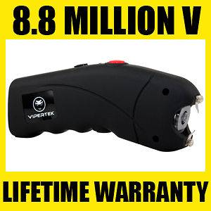 VIPERTEK VTS 388   8.8 Million Volt Self Defense Rechargeable Stun Gun 
