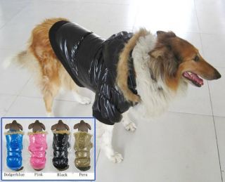 Large dog coats Pet Clothing For Big Dogs Winter Coat Hoodie Ski 