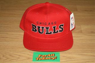   Chicago Bulls Starter snapback hat NWT Jordan Pippen Rodman NBA Rose