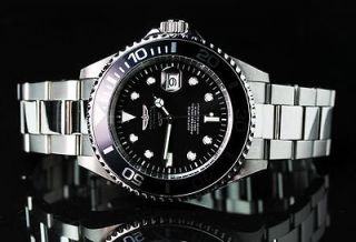Invicta Mens Pro Diver Automatic Black Watch F0066 NEW