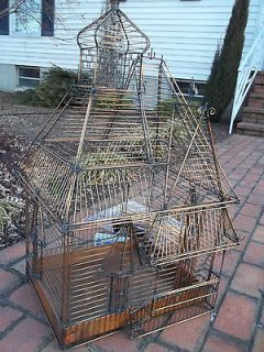 Guy Pullen Victorian wire bird cage