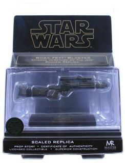 Star Wars Master Replicas .33 Scale Boba Fett Blaster Prop Replica 