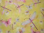 Dragonfly & Butterfly Fat Quarter Cotton Fabric