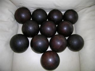 bocce ball set used