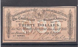 confederate bond in Coins & Paper Money