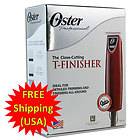 Oster T Finisher Red Trimmer w T Blade 76059 010 Barber edgers haircut 