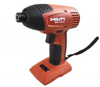 Hilti SID 144 A Impact Driver 14.4 V CPC Lithium Ion 1/4 Hex Drive 