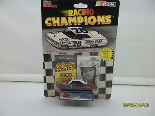 BUDDY BAKER #10 FORD FASTBACK SERIES BY RACING CHAMPIONS 1992 B320