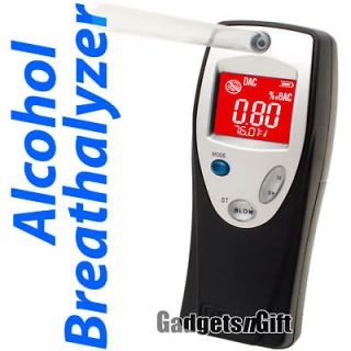 Alcohol Breathalyzer Digital Breath Tester Detector Blood Alarm Alert 