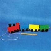 PLAN TO BUILD TOY WOODEN MODEL PULL ALONG TRAIN