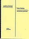 Asplundh Chipper Whisper Chipper Operating & Parts Manual JEX