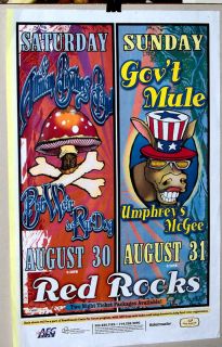 ALLMAN BROTHERS Band & Govt Mule Concert Poster COOL