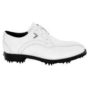 Callaway Mens FT Chev Blucher Golf Shoes M522 01 White/White Medium 