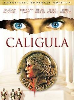 Caligula DVD, 2007, 3 Disc Set, Imperial Edition NEW unopened Malcolm 