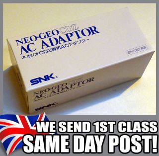 Japanese SNK Neo Geo CDZ 100v POWCD J2   AC ADAPTER PSU Power Supply 