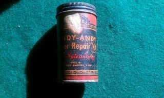 1920s Miller Handy Andy Rubber Repair Kit w/ patches