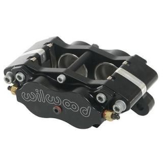 Wilwood Brake Caliper Dynalite Aluminum Black 4 Piston Drv/Psgr Side 