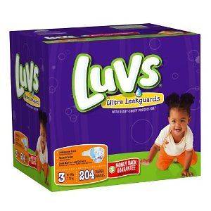 Luvs Ultra Leakguards Diapers *HEAVY DOOTY VALUE* SIZE NB   6