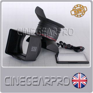 GGS DSLR 3x LCD Viewfinder Loupe for Canon 5D MKII 7D