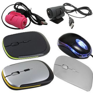 Mini Slim USB Wireless 2.4G Optical Mouse Finger Car Mice 1600 DPI For 