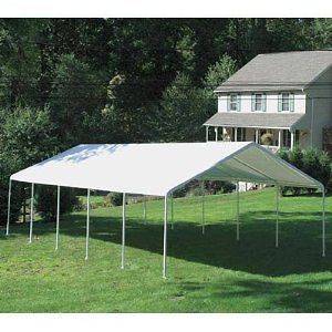   30 X 30 Replacement Canopy Carport Port Cover Garage Tent New